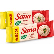 Sana Paket Margarin Klasik 6X250 gr x 2 Adet