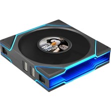Lian Li Unı Fan Tl LCD Flex Kablosuz, Argb ve LCD Ekran - 120 Mm, Siyah