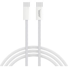 Buff Labs, Buff BL74 Örgülü 60W 1.2m Data ve Şarj Kablosu, Bükülmeye Dayanıklı, Hızlı Şarj, Type-C T