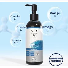 Str Store Ocean Salmon Oil Kedi ve Köpekler Için Somon Yağı Desteği 250 ml
