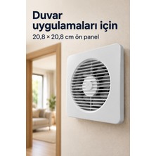 Sungur's Store 150 mm Bağlantı Çaplı 20 W Havalandırma Fanı