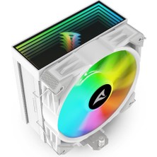 Heliostar Metals Fan Cpu Fan Amd/ıntel Rgb A50 Rgb Whıte