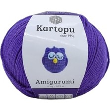 Defne Store Kartopu Amigurumi Oyuncak Punch Panç Örgü Ipi (K720 Mor)