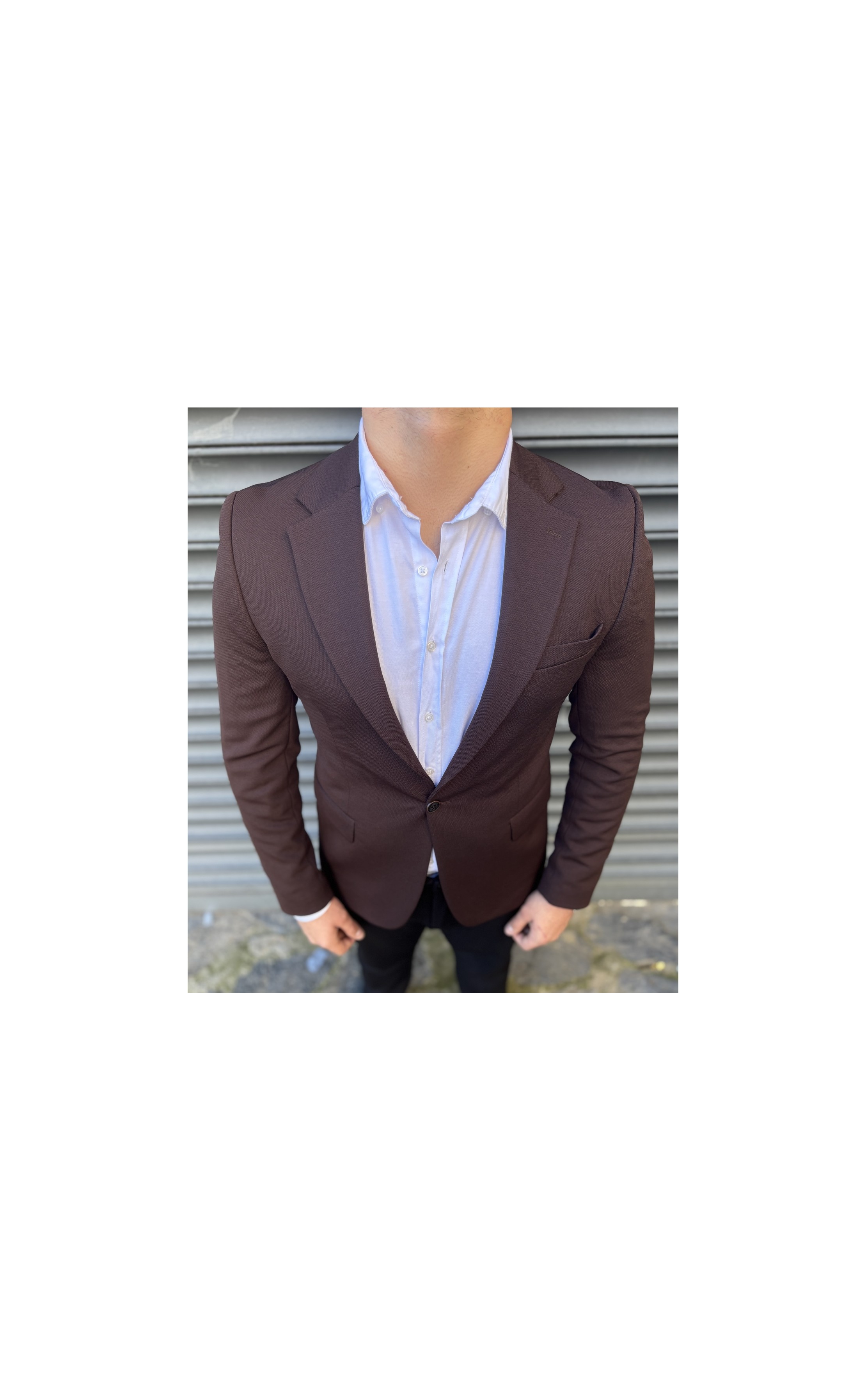 Sabri Zengin Erkek Slim Fit Blazer Ceket görsel 8