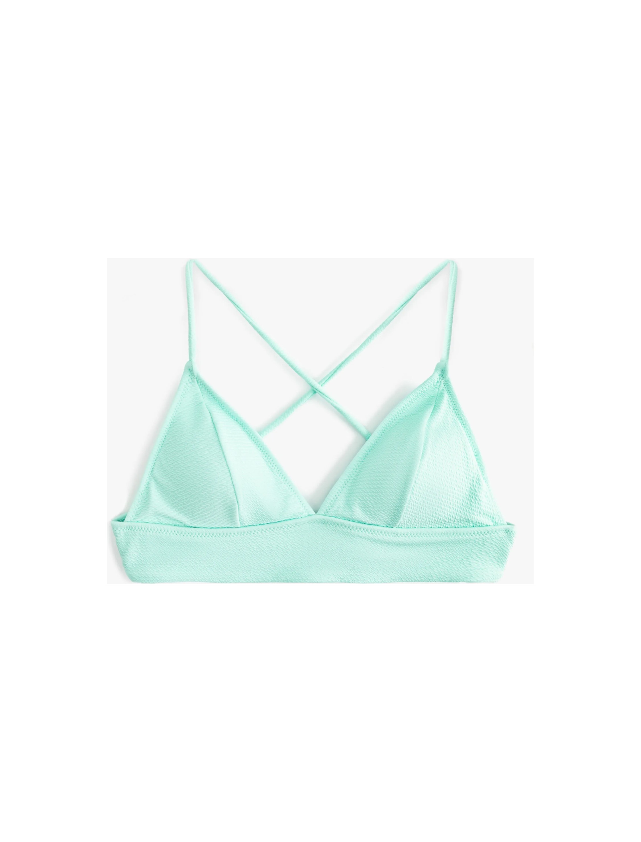 Koton Arkası Çapraz Askılı Bağlama Detaylı Bralet Bikini Üstü