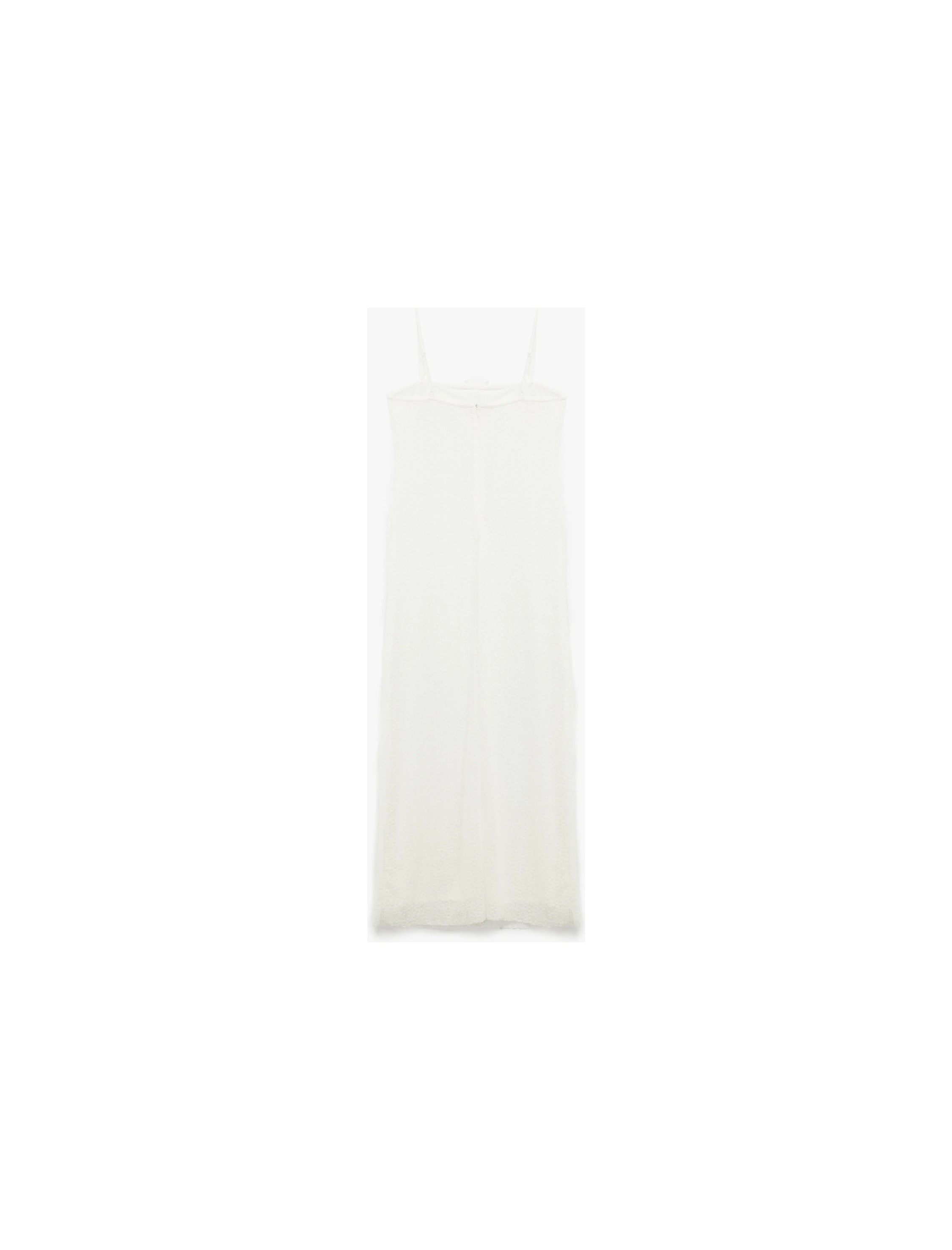 Koton Ince Askılı Fiyonklu Dokulu Bodycon Maxi Elbise görsel 4