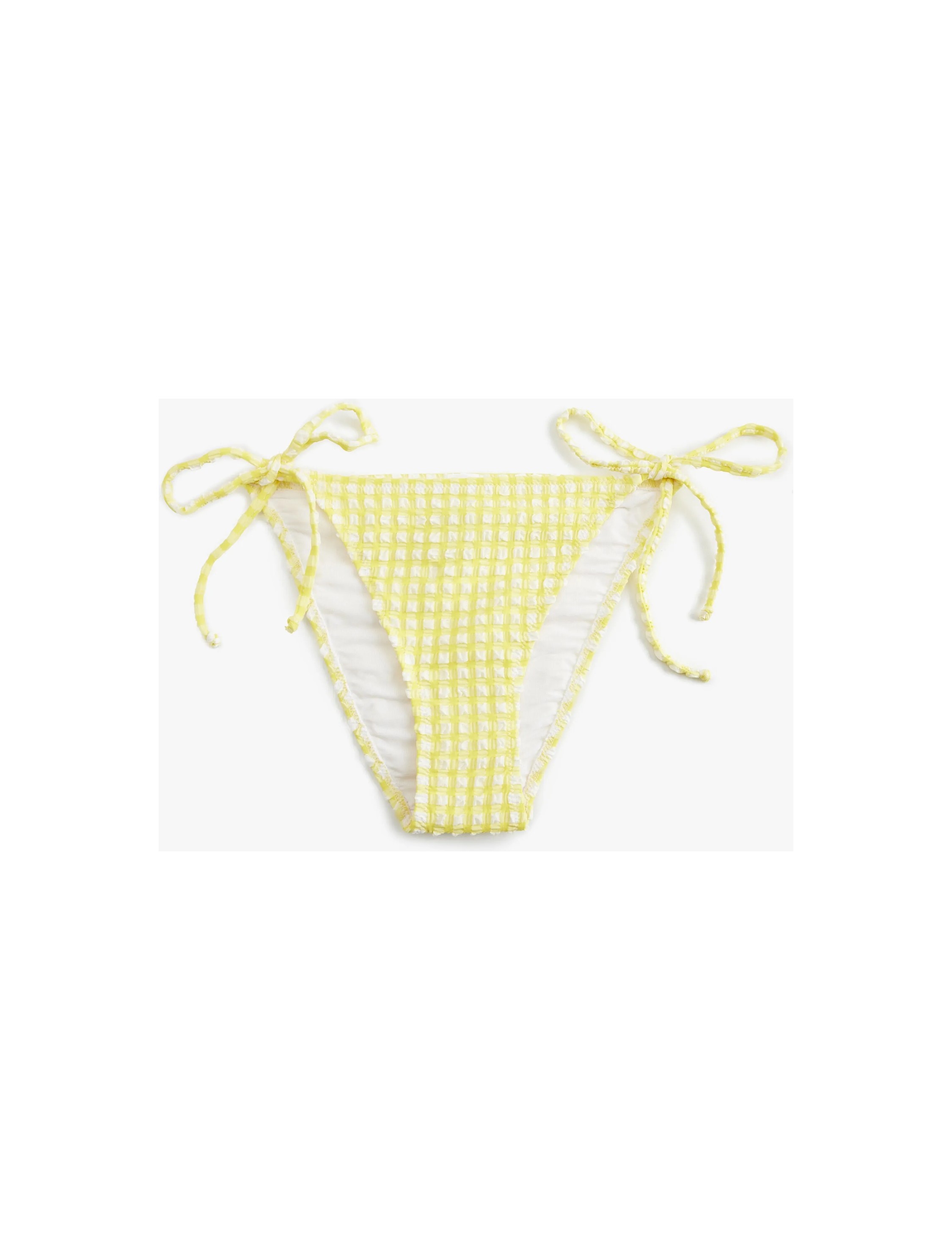 Koton Ipli Pötikareli Bikini Altı