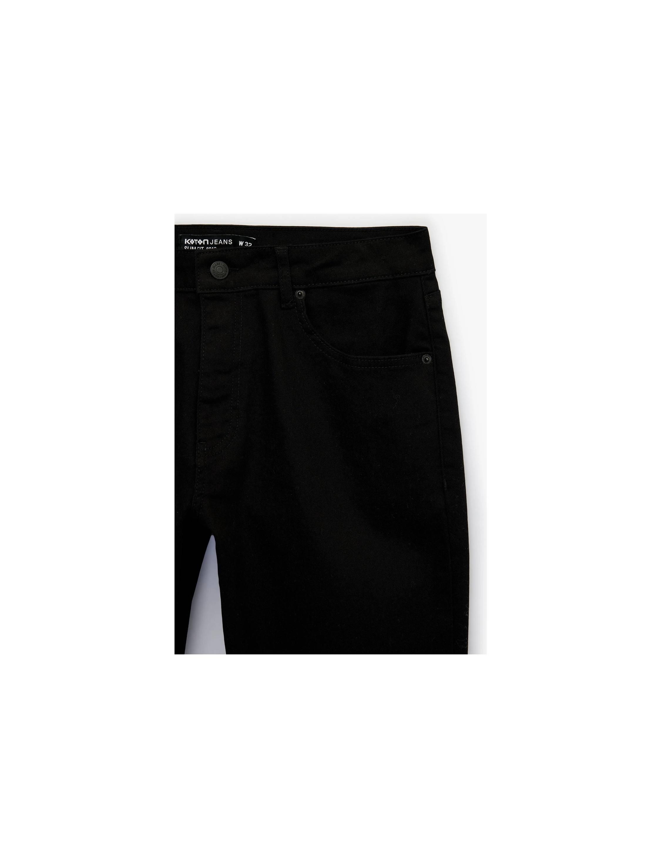 Koton Pamuklu Normal Bel Slim Fit Jean Pantolon - Brad Jean görsel 5