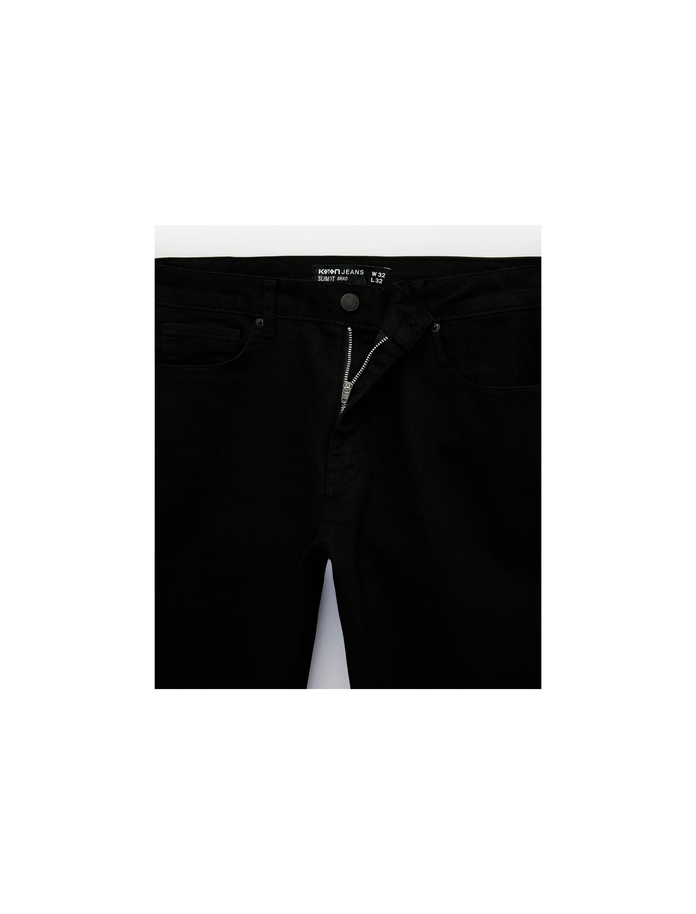 Koton Pamuklu Normal Bel Slim Fit Jean Pantolon - Brad Jean görsel 6