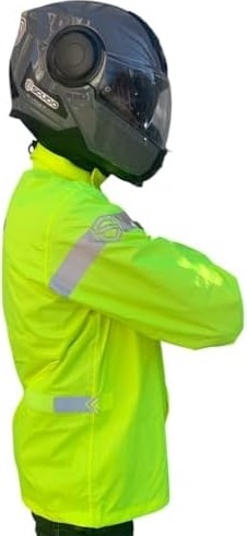 Prime Scudo Peru Sarı Üst Motosiklet Yağmurluğu görsel 3