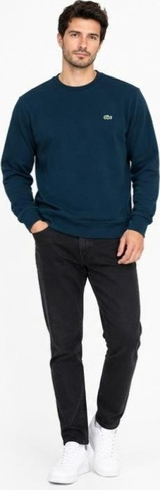 Lacoste Bisiklet Yaka Regular Fit Petrol görsel 2