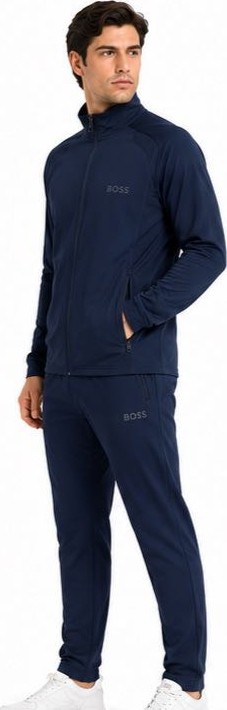 Boss Lacivert Regular Fit Eşofman Takımı görsel 4