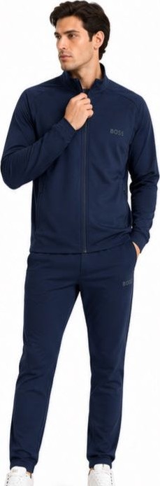 Boss Lacivert Regular Fit Eşofman Takımı görsel 3