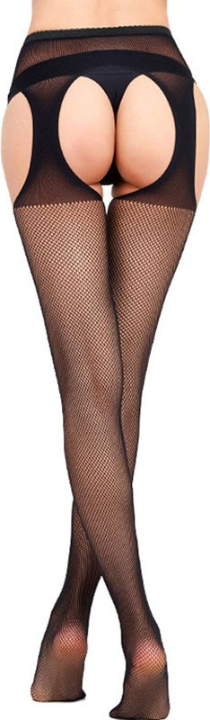 fastieshop Ağ Bölgesi Açık File Külotlu Çorap görsel 3