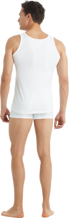 Blackspade Erkek Atlet 2'li Paket Tender Cotton 9678 - Beyaz görsel 8
