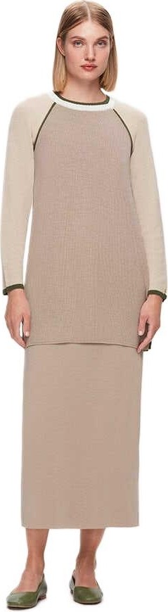 Miss Dalida Kolları Renkli Selanik Tunik T25K-6007