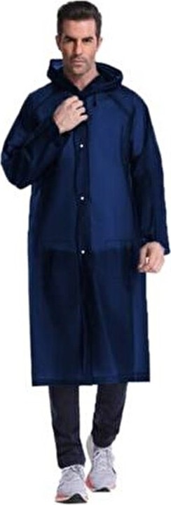 Vanckey Kadın Erkek Yağmurluk Kapüşonlu Çıtçıtlı Eva Sarı Yağmurluk Unisex