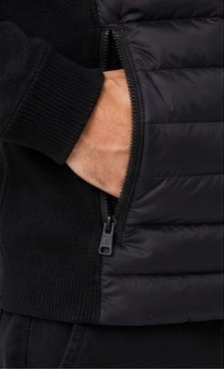 Lacoste Siyah Slim Fit Baharlık Mont