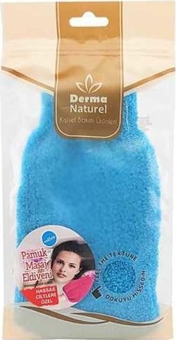 TeknoKapsül Naturel Ms-08 Pamuk Banyo Eldiven 1 Adet
