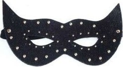 Ekobox Fantezi & Erotik Aksesuar Maske Siyah Lfa.4.0.3.l.1.maske