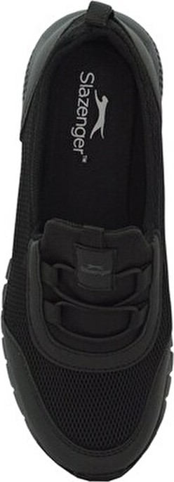 Slazenger Avenge Siyah Kadın Yürüyüş & Koşu Ayakkabısı Suni Deri Faylon Taban görsel 3