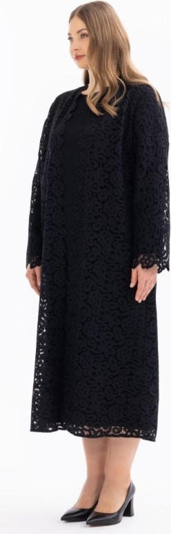 Belirtilmemiş 1002 Dantel Desenlı Şık Abaya