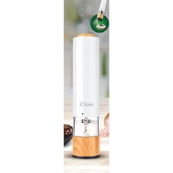 Kiwi KSPG-4813 Otomatik Baharat Değirmeni -Beyaz