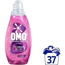 Omo Express Fresh Capcanlı Renkler Renkli ve Siyahlar Sıvı Çamaşır Deterjanı 1480 ml