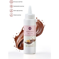 Sütlü Sos 330 Gr Glutensiz Waffle Krep Pankek Tatlı Dondurma Pasta Sosu