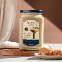 Bercekız Servet Şekerleme Taze Üretilmiş Tek Kavrulmuş Servet Tahini 950 gr - Yerli Susam