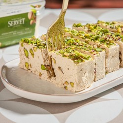 Bercekız Servet Rafine Şeker İlavesiz - Antep Fıstıklı Helva 400 gr