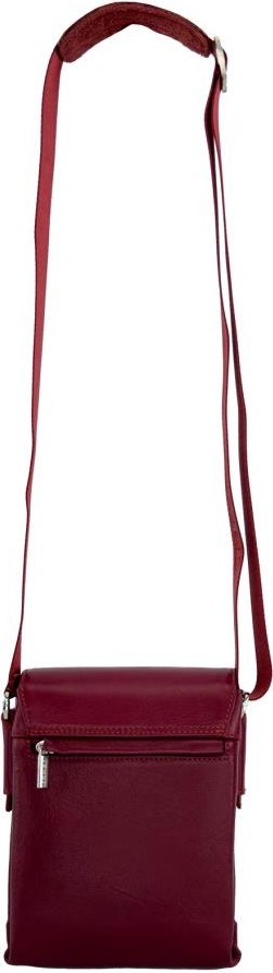Louisiana Polo Guard Hakiki Deri Erkek Çanta Bordo 1711 görsel 5