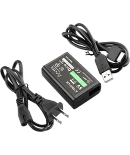 Resim Vuralsin38 Psp Vita Adaptör Psp Vita Şarj Cihazı Psp Vita 5 Volt 1500 Mah Adaptör 