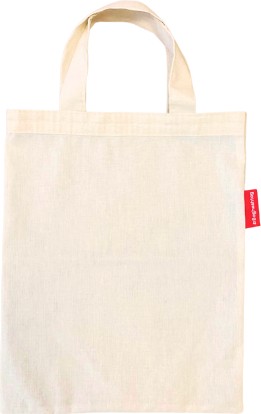 Baghashtag Mini Baskısız Bez Çanta görsel 3
