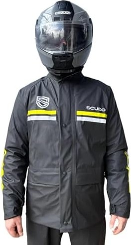 Büyük Pazar Store Scudo Londra Siyah Alt Ust Takım Motosiklet Yagmurlugu 2xl görsel 2