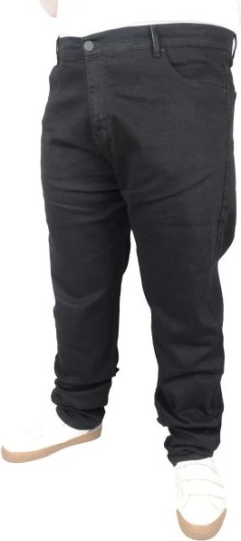 Superxl Büyük Beden Erkek Siyah Kot Pantolon %97 Cotton %3 Licra Model 21920