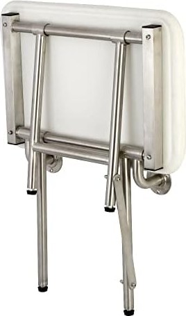 KBSS2216P Adascape Duş Koltuğu, Fırçalanmış Paslanmaz Çelik