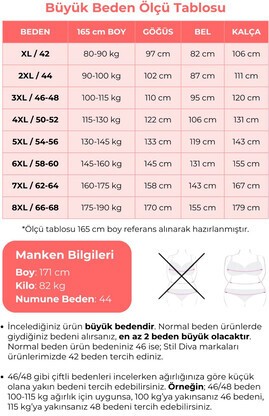 Stil Diva Büyük Beden Uzun Kesim Etek Lastikli Bel ve Cep Detaylarıyla Şık Tasarım görsel 3