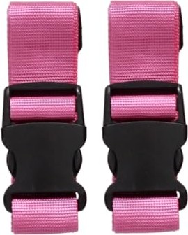 1001 Tarix Valiz Bavul Emniyet Kemeri 2 Adet (Pembe) görsel 4