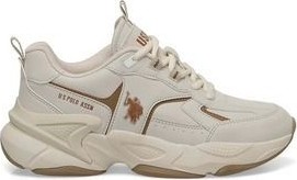U.S. Polo Assn. Isabella Unisex Spor Ayakkabı Bej görsel 2