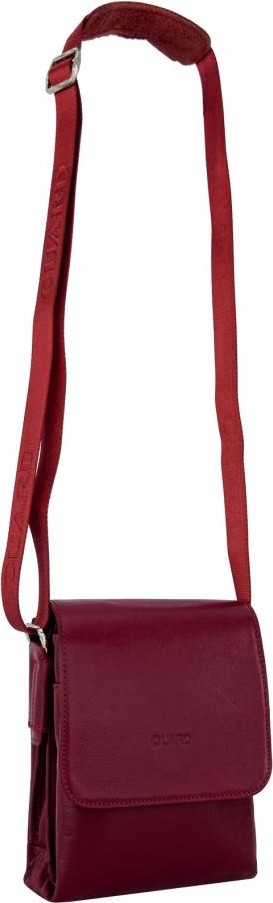 Louisiana Polo Guard Hakiki Deri Erkek Çanta Bordo 1711 görsel 4