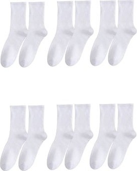 Bgk Unisex 6'lı Düz Tenis Model Yüksek Lifli Pamuk İplikleri ile Rahat ve Ter Emici Çorap görsel 3