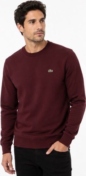 Lacoste Bisiklet Yaka Vişne Regular Fit görsel 3