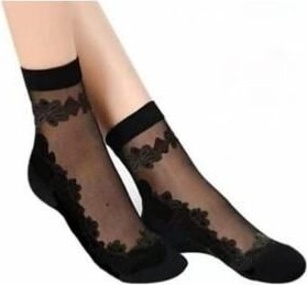 Sockshion Kadın Desenli Tül Çorap 6 Çift görsel 5