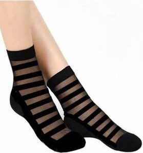 Sockshion Kadın Desenli Tül Çorap 6 Çift görsel 7