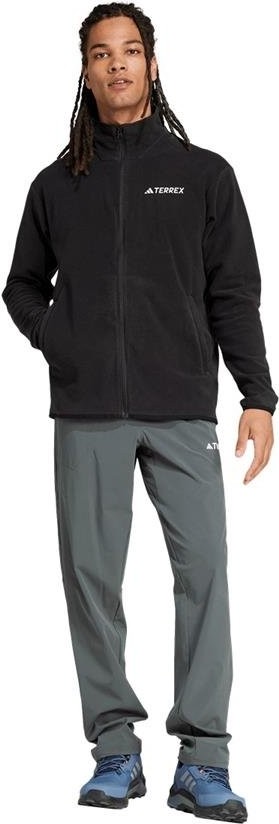 adidas Erkek Siyah Ceket MT ESS FZ FL JP0795 görsel 8