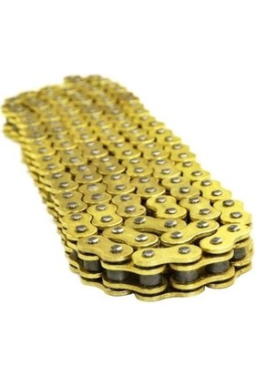 Aras Moto Drift L 125 ,mh Drift,cg Uyumlu Teker Zinciri 428 /128 Bakla Oringli Gold Zincir-Arasmoto