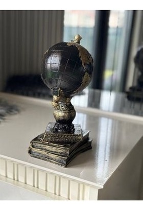 Gold Eskitme Detaylı Dekoratif Biblo