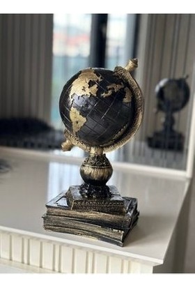 Gold Eskitme Detaylı Dekoratif Biblo