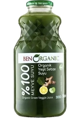 Yeşil Sebze Suyu 10 Adet - 946 ml | Doğal ve Serinletici Içecek | Vitamin ve Mineral Kaynağı